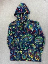 Polo Ralph Lauren Special Edition Hoodie Pullover Shirt Women's Medium Blue