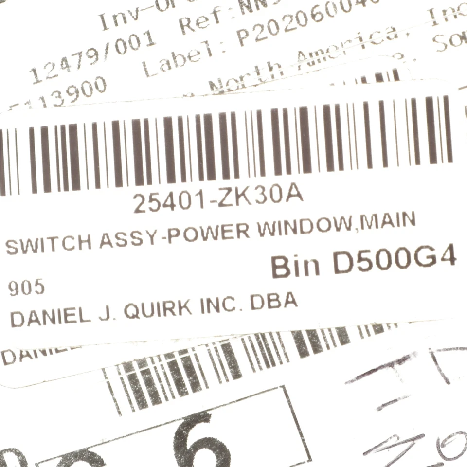 OEM 2003-09 Nissan 350Z Maxima Driver Master Power Window Switch NEW 25401-ZK30A - Image 4 of 4