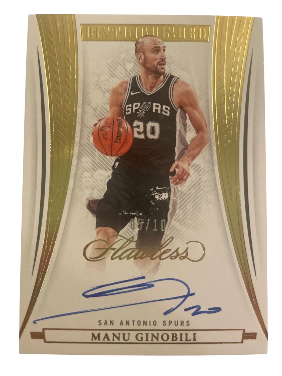 Manu Ginobili Basketball Autographed Sports Trading Cards