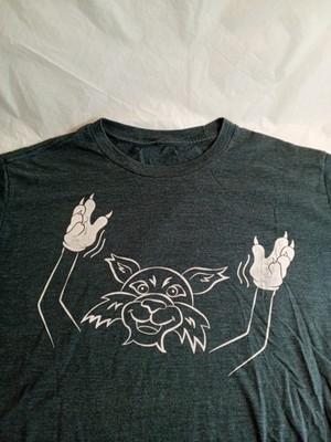 Cat Werewolf Wolf with Claws T shirt Large