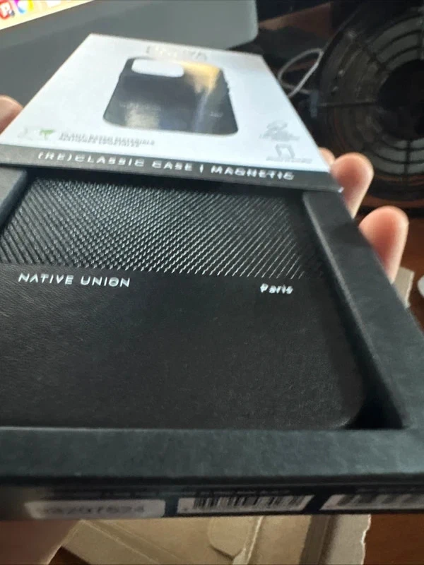 🔥 Cover iPhone 15 Pro Max Native Union (Re) Classic Black Nuova ♻️ MagSafe Eco  - Immagine 2 di 4