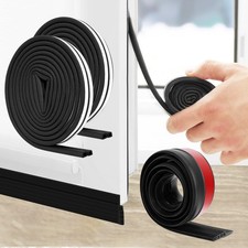 Door Seal and D-Type Strip Weather Stripping,Door Sweep for Exterior  Interi...