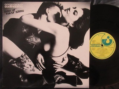 SCORPIONS Love At The First Sting / LP Germany 1984 EMI HARVEST 1C 064-2400071