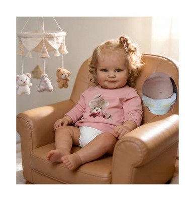 Zero Pam 20 Inch Realistic Baby Dolls Girl Toddler, Lifelike Full Soft Vinyl ...