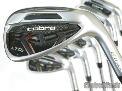 Cobra King LTDx Irons KBS Tour 90 Regular Flex 5-P+G