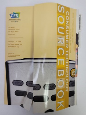 2004 International CES Official Directory Technology Source Book + Addendum 