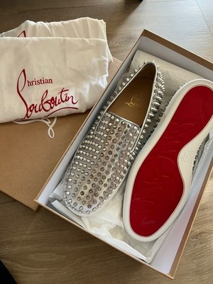 Christian Louboutin New Roller Spike Boat Deck Shoes 43 - 10