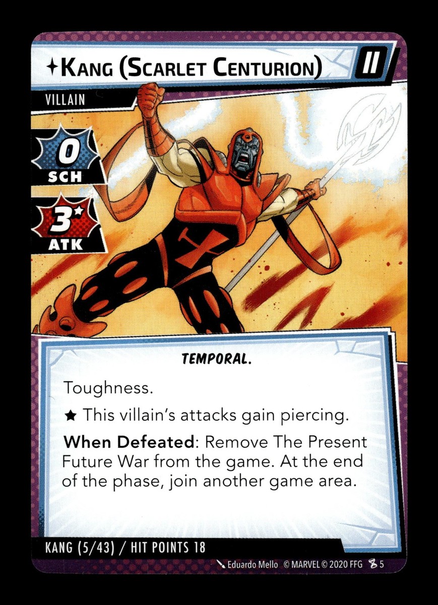 Kang (Scarlet Centurion) #5/43 2020 Marvel | eBay