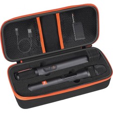 Wireless Microphone Case with JBL Wireless Microphone System, Dual Wireless M...