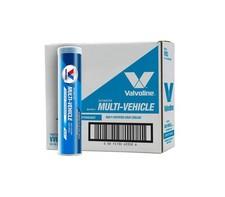 Valvoline Multi-Vehicle Moly-Fortified Gray Grease 14.1 OZ Cartridge, Case of...