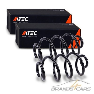 ATEC 2x FAHRWERKSFEDER FEDER HINTEN FÜR NISSAN NOTE RENAULT CLIO 3 GRAND MODUS