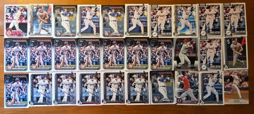 Shohei Ohtani Topps Base Card Lot From Various Years