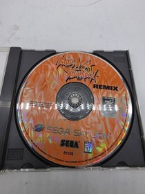 Battle Arena Toshinden Remix (Sega Saturn, 1996 W/ Manual + Game disc
