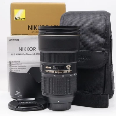 Nikon AF-S NIKKOR 24-70mm f/2.8 E ED VR SWM N [Near Mint] #5985LJ - Photo 1/4