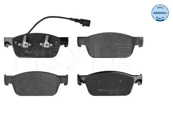 Meyle Bremsbelagsatz, Scheibenbremse 0252462318/W-image