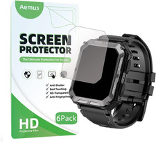 Compatible Smartwatch Screen Protector 6 Pack   HD PET Film for 1.83 Models