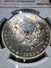 1885 O NGC MS 65 Morgan Silver Dollar $1 Toned