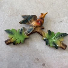 Cuckoo Clock Crown Top with Bird 9 inches wide