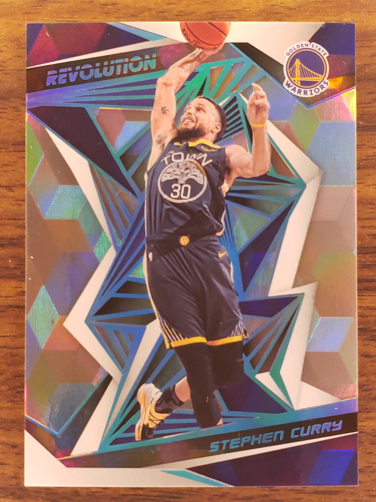 2019-20 Stephen Curry /50 Cubic #42 Panini Revolution