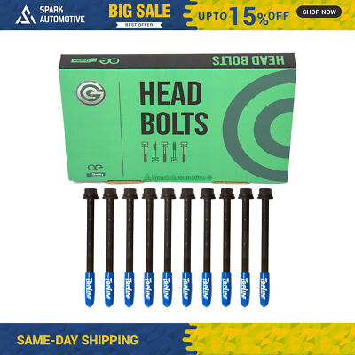 Head Bolts Fit 96-00 Honda Civic Del Sol 1.6L SOHC D16Y5 D16Y7 D16Y8