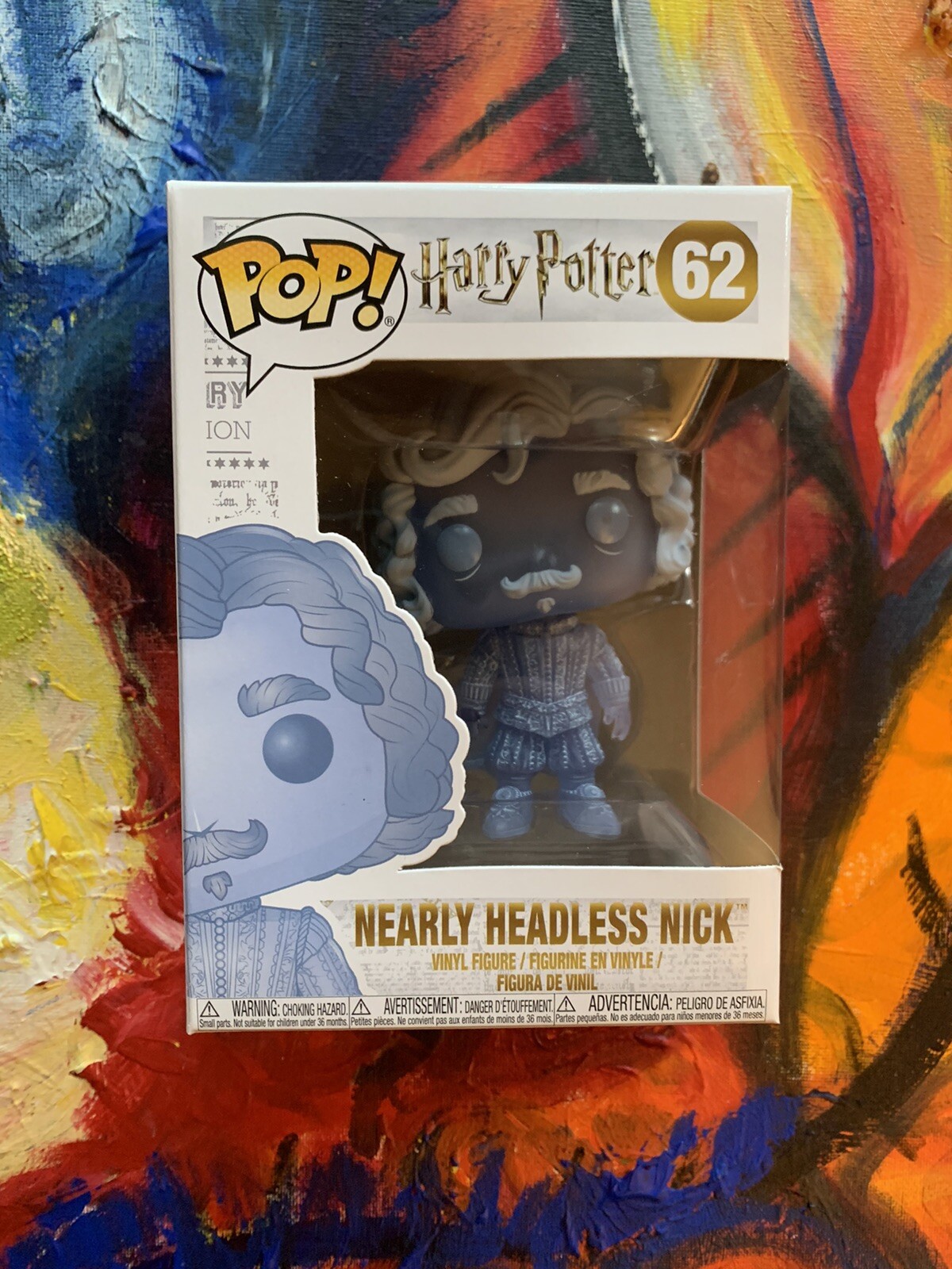 nearly headless nick funko pop glow in the dark