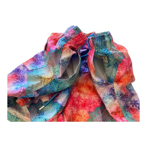 Riley Adams Board Shorts Men Sz XL Mesh Lined Pockets Boardies Swimmers Tie Dye - Picture 12 of 13