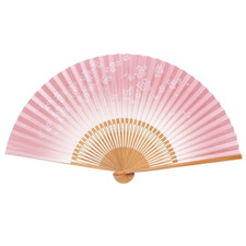 Japanese folding fan / Handmade by craftsmen / For woman / Sakura , Goldfish