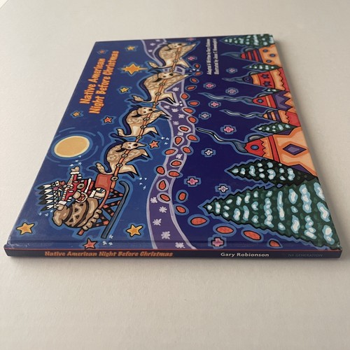 Indianer Night Before Christmas Buch Kinderbild Gary Robinson HC - Bild 4 von 8