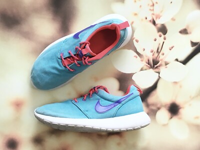 ღ  NIKE ROSHE RUN 37,5 23,5cm TÜRKIS ROT WEIß free air max huarache ღ  