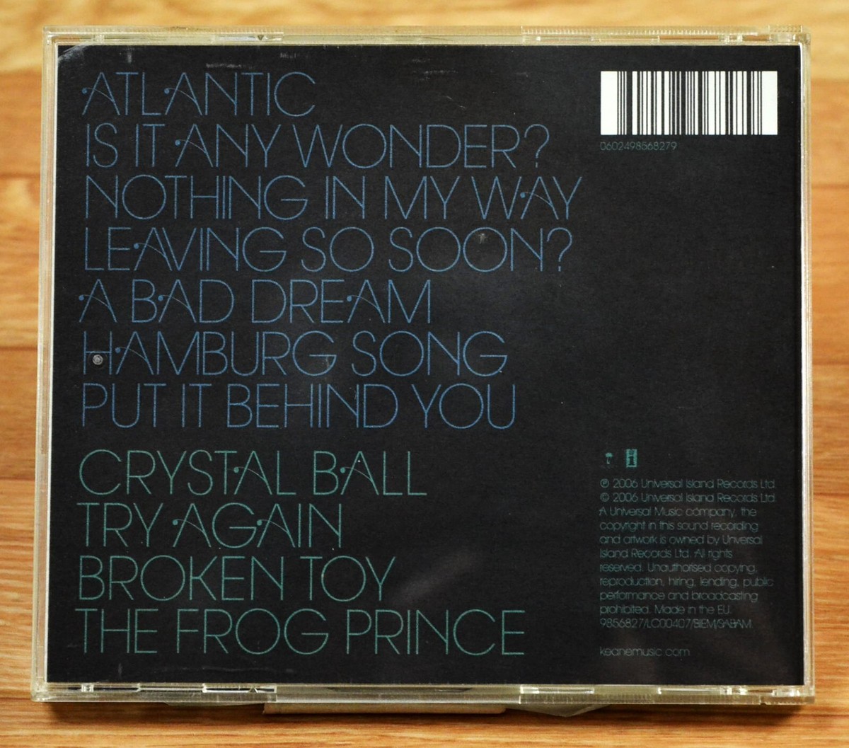 Keane / UNDER THE IRON SEA CD 9856827 | eBay