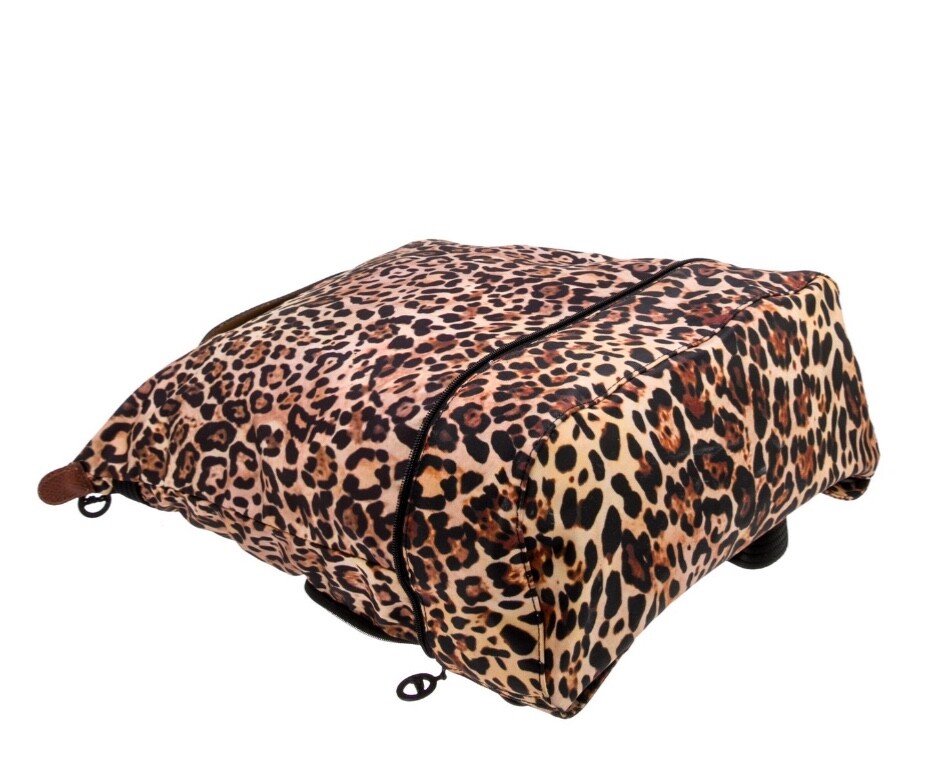 Longchamp x D’heygere Backpack Animal Print Le Pliage Nylon Leather gyuh image 6