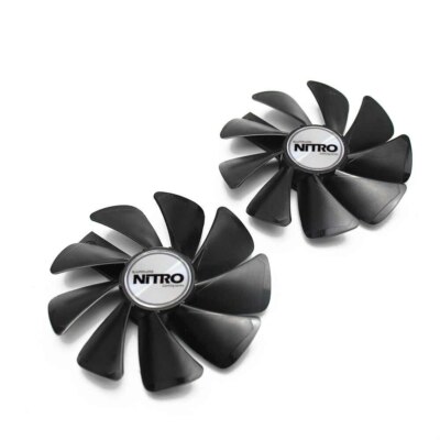 Quick Connect CF1015H12D Replacement Fans For Sapphire RX470 RX480 RX580 GPU's
