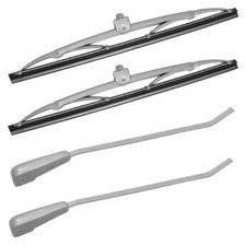 Vw Bug Wiper Arms Blades Left Right Side Vw Bug 1958-64 Vw Bug Wiper Arms Blades Left Right Side Vw Bug 1958-64