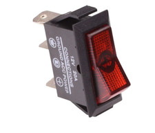 Caravan Motorhome Red 12v 20A rocker switch for Dometic Electrolux Fridge  NEW