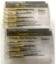 2Packs Dentsply ProTaper Gold Rotary Files F1,F2,F3,S1,S2,SX-F3, SX19