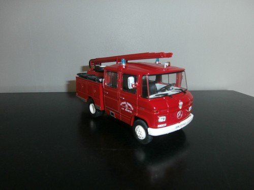 Camion De Pompiers Mercedes-Benz L 408 PS échelle 1/43 Maheu-Labrosse - Hachette - Neuf