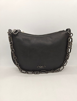 MICHAEL KORS Kendall leather chain link pouchette bracelet small 