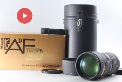 Nouveau type【COMME NEUF-】Objectif zoom Nikon AF Nikkor 80-200 mm f/2,8D ED du... - Photo 1/4