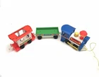 Vintage Fisher Price LITTLE PEOPLE EXPRESS TRAIN #2581 3-Piece Train