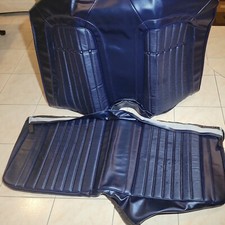 1969 Camaro Convertible Dark Blue Comfort Weave Rear Seat Upholstery 1969 Camaro Convertible Dark Blue Comfort Weave Rear Seat Upholstery