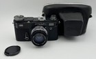 Kiev 4Am Black Ussr 35 mm Contax copy Camera + Helios-103 lens #8216912