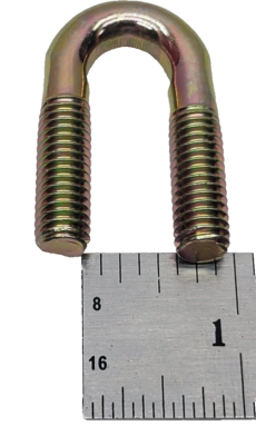 yu＊M WESTERN FISHER CHAIN U BOLT KIT 3/8 X 1.5