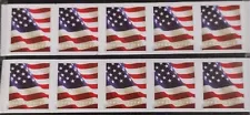 2017 Forever, US Flag, Coil strip of 10 pcs First Class Mail for 1 oz letters 🔥