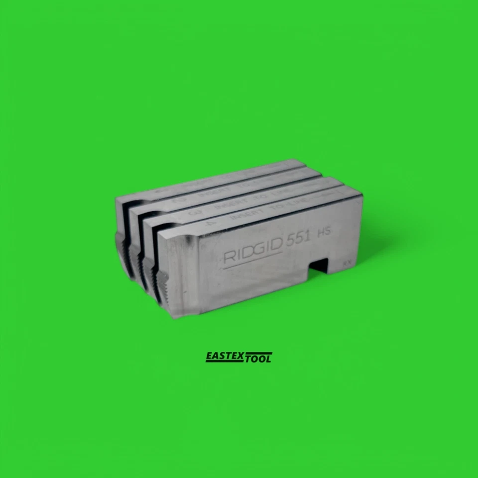 RIDGID 47900 ,  1/8' NPT  RH , HIGHSPEED STAINLESS STEEL DIE SET - Image 3 of 4