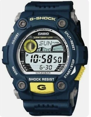 Casio Men's G-7900-2dr G-shock Blue Resin Digital Dial Watch