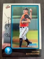 2018 Bowman Draft Chrome Grayson Rodriguez 1998 '98 20th Anniversary Draft Year