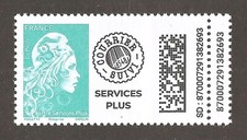 2023 FRANCE Timbre 5643  issu du bloc feuillet LETTRE SERVICES PLUS neuf** Luxe