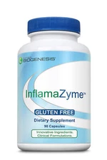 Nutra BioGenesis Inflamazyme 90 caps Supports Healthy Inflammation Response