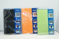 Kittrich Washable Stretchable Fabric Book Cover Fits Up to 8" x 10" Lot of 3