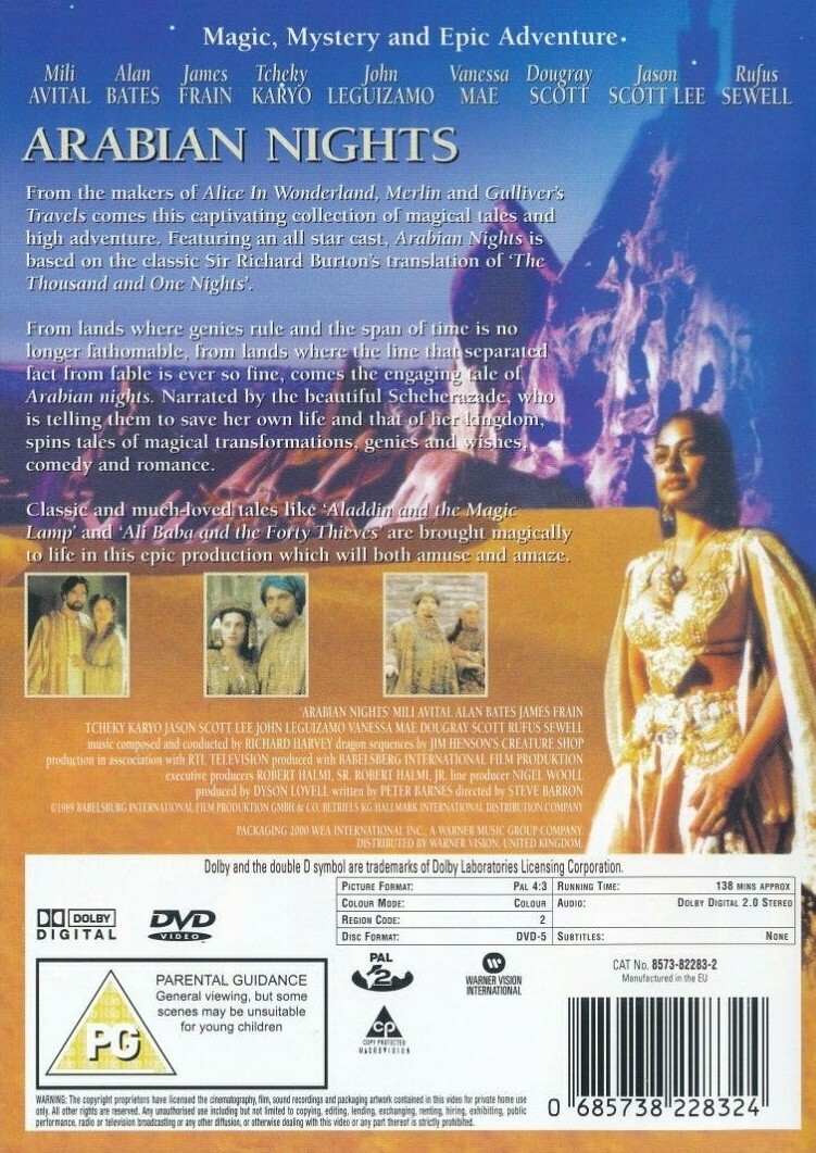その他 Arabian Nights [DVD] Arabian Nights (DVD, 2000) for sale online | eBay